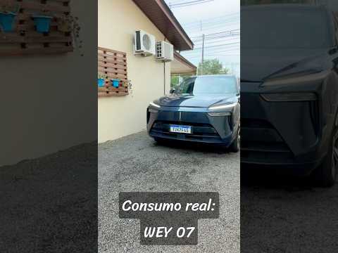 CONSUMO REAL WEY 07 em uma viagem de 2.300km? Foram 1.150km em cada trecho e o consumo está no vídeo