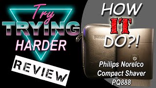 TTH Review #15: Philips Norelco Compact Shaver PQ888 #ad #review #shave #philips #compact #demo