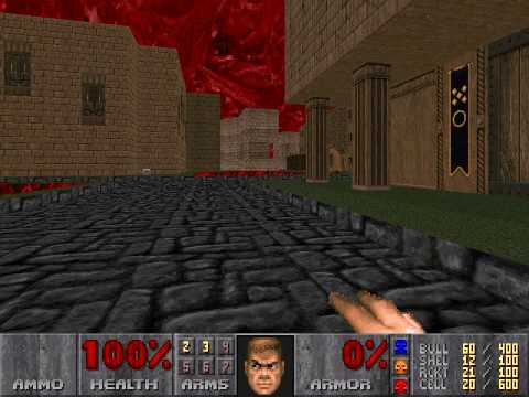 Final Doom Plutonia level 29, Odyssey of Noises: Keys and exit