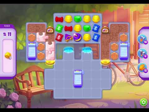 HomeScapes Level 7222 no boosters (12 moves)