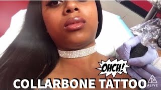VLOG: Collarbone Tattoo + Random Mall Trip // JadoreMilan MUA