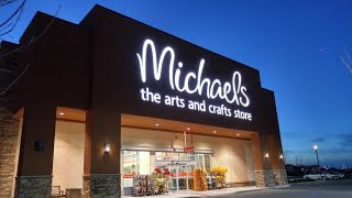 Art and crafts shop MICHAELS Airdrie #Canada #craft #shopping #artwork  #artandcraft #viral #art 