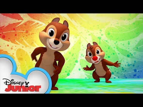 Celebración Feliz Song from Latin America | Shake Your Tail with Chip ‘n Dale! | @disneyjr