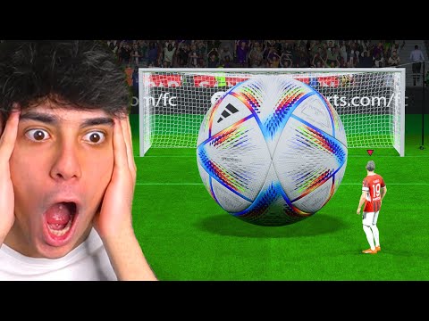 ⚽ OGNI GOAL CHE SEGNO, LA PALLA DIVENTA PIÙ GRANDE