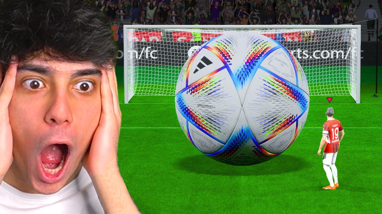 ⚽ OGNI GOAL CHE SEGNO, LA PALLA DIVENTA PIÙ GRANDE