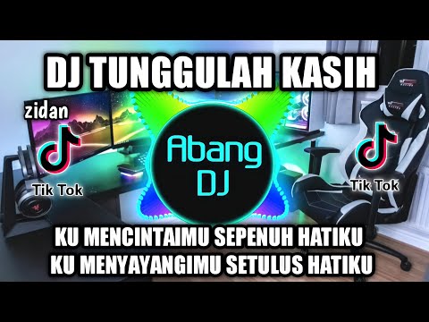 DJ TUNGGULAH KASIH ZIDAN - KUMENCINTAIMU SETULUS HATIKU REMIX VIRAL TIKTOK TERBARU 202