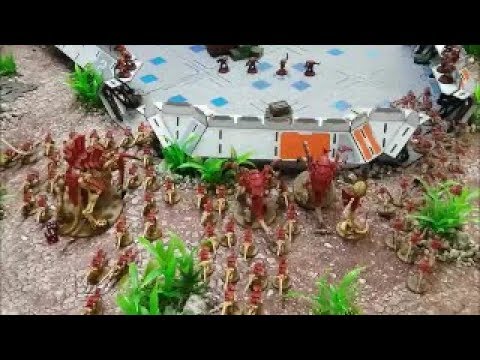 Blood Angels vs Tyranids; 8th edition warhammer 40k batrep