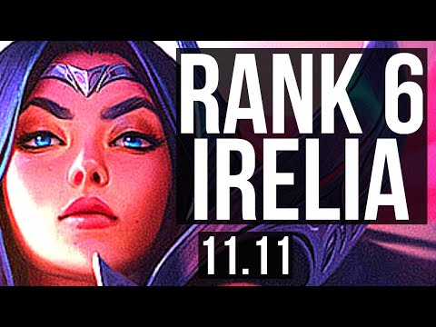 IRELIA vs WUKONG (TOP) | Rank 6 Irelia, 8/1/4, 600+ games, Godlike | EUW Challenger | v11.11