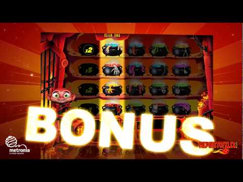 "Mephistofeles Plus" Juego Videobingo BONUS DE LOS CALDEROS