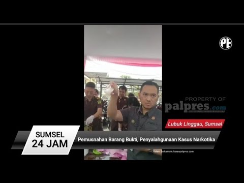 Kejari Lubuklinggau Prihatin Kasus Penyalahgunaan Narkoba