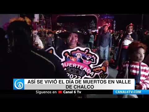 Video: Así se vivió el día de muertos en Valle de Chalco