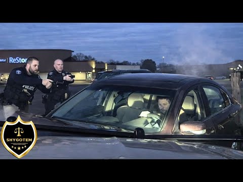 Man Thinks He's In A Demolition Derby With Police