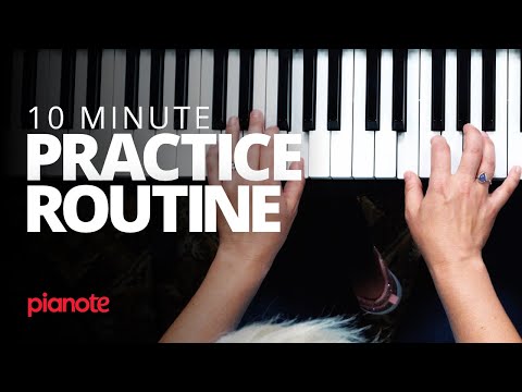 You Aren't Too Busy To Practice Piano (10 Minute Practice Routine)