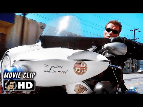 TERMINATOR 3: RISE OF THE MACHINES Clip - "The Chase" (2003) Sci-Fi, Arnold Schwarzenegger