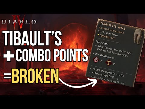 Tibault's Will Breaking ALL Rogue Combo Points Builds Full Explanation - Diablo 4