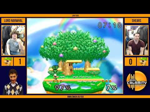 Keystoned II | lord narwhal (Luigi) vs Shears (Luigi) - Low Tiers Winners Round 4 - Super Smash Bros