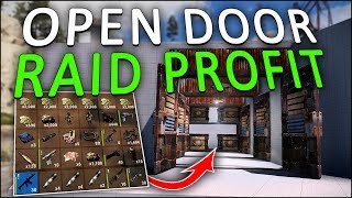 HUGE SULFUR PROFIT from an EASY RAID! - Rust Solo #4