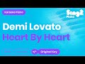 Heart By Heart (Piano Karaoke Version) Demi ...