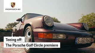  Having a ball at the Porsche Golf Circle Festival premiere