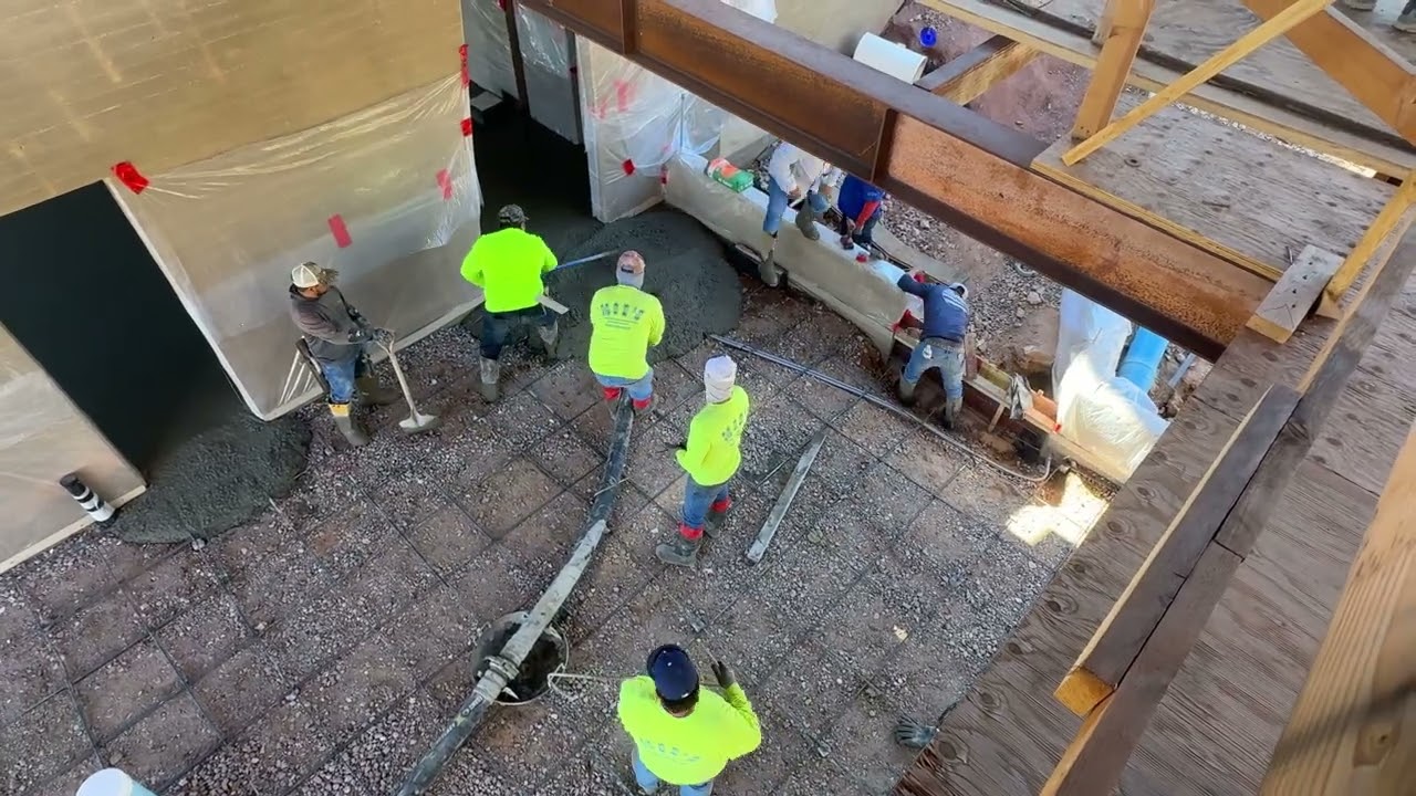 Concrete Pour at a One-of-a-Kind Ultra Luxury Arizona Home  Paradise Valley Build Update