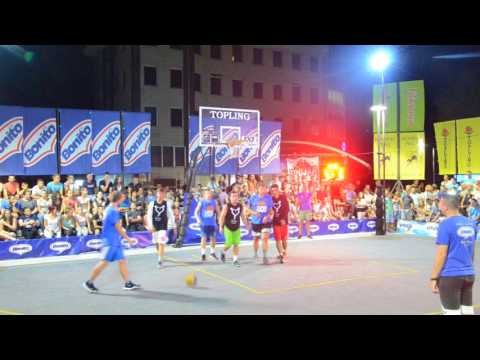 Vivia 3x3 Prnjavor: Finale: Kadeti Soniksi - Kafe Pizzeria Evropa (12 - 9)