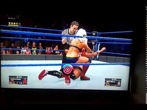 WWE 2K18 Gameplay - Alexa Bliss vs. Nikki Bella