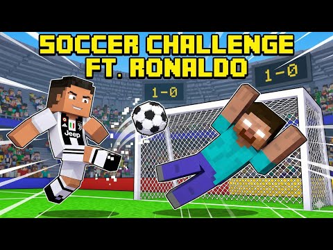 Monster School: Soccer Challenge Ft. CRISTIANO RONALDO