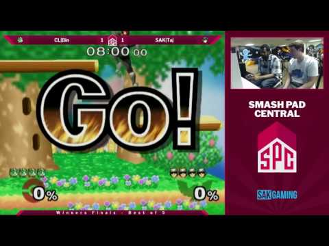 SPC 57 Winners Finals - Bin (Jigglypuff) vs SAK|Taj (Captain Falcon/Marth)