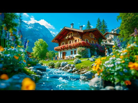 I Found Most Beautiful Tiny Village In Switzerland🇨🇭Swiss Valley Walking Tour🏡