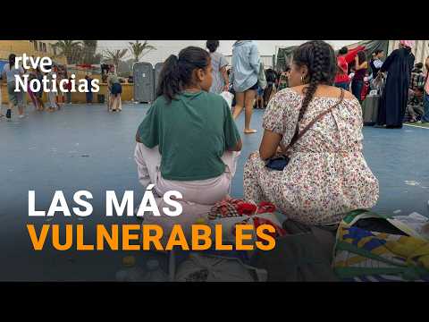 El Gobierno despliega en Ceuta equipos para atender a mujeres migrantes con niños | RTVE Noticias
