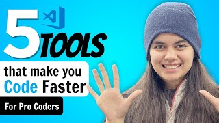 Download the video "5 Tools that make you Code Faster | using VSCode Extensions"