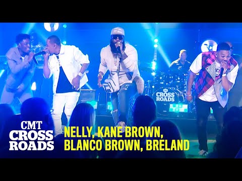 Nelly, Kane Brown, Blanco Brown & Breland Perform "Ride Wit Me" | CMT Crossroads