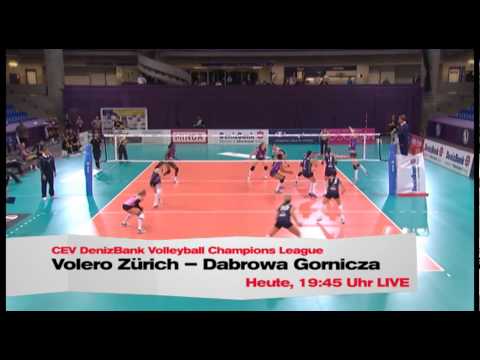 LIVE Volleyball: Volero Zürich - Dabrowa Gornicza