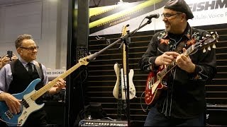 The New Fishman Fluence Pickups featuring Greg Koch & Roscoe Beck  •  NAMM 2014