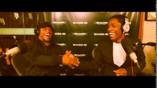ASAP Rocky FUN Freestyle at Sway In The Morning