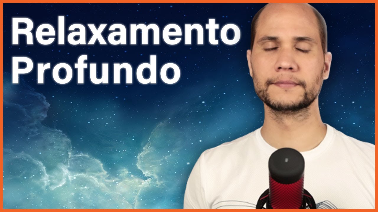 Relaxamento profundo guiado em português | 10 Minutos - paz e descontração!