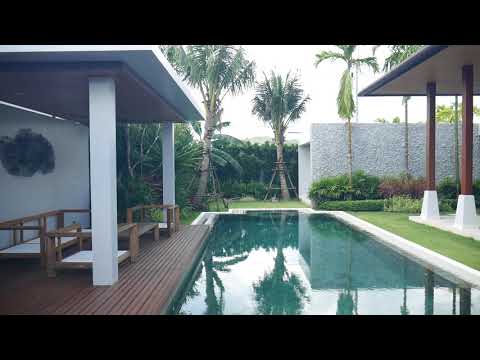 Tropical, Open & Relaxing Four Bedroom Balinese Style Pool Villa in Layan, Phuket