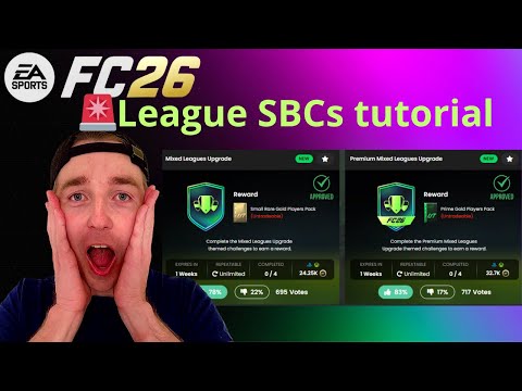 EA FC 26 LEAGUE SBCs CHEAP & EASY! 🔥 Full Beginners Guide + PaleTools Templates Tutorial