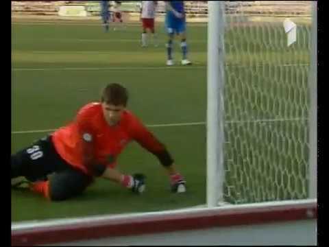 Football - UEFA Europa League - 2011-12 - Metalurgi Rustavi-Irtysh Pavlodar - A. Kvakhadze's goal