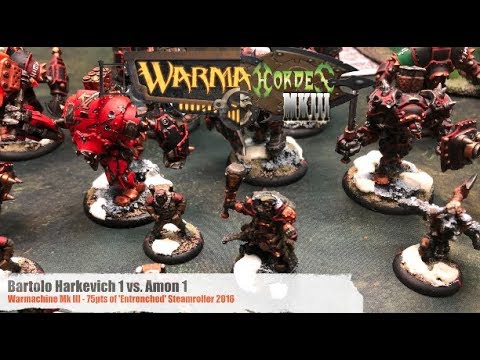 Warmachine MkIII Battle Report Ep 22 - Menoth (Amon1) vs. Khador (Harkevich1)