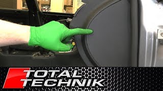 How to Remove End Dash Dashboard Panel - Audi A6 S6 RS6 - C5 - 1997-2005 - TOTAL TECHNIK