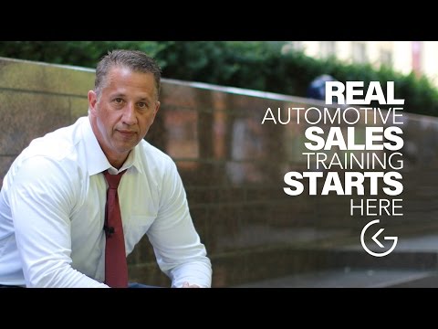 Automotive Sales Training - YouTube