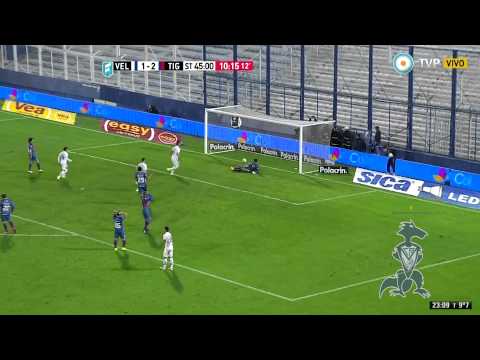 GOL HD (2) | Velez 2 Vs Tigre 2 | Torneo 2015 | Fecha 16 | Caraglio