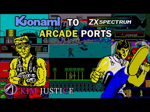 A Look at EVERY Konami Arcade Port to the ZX Spectrum | Kim Justice