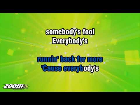 Connie Francis - Everybody's Somebody's Fool - Karaoke Version from Zoom Karaoke