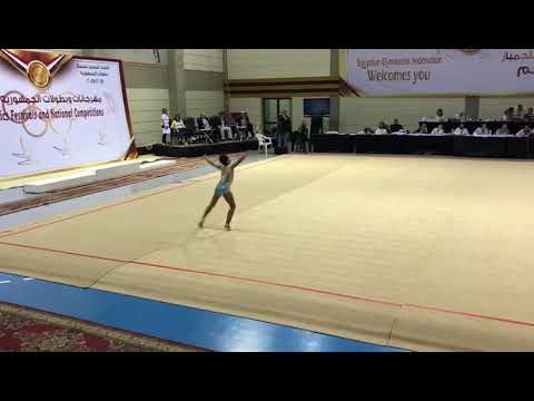 Maya Serour - Under 10 - Free Hand - gold medal -