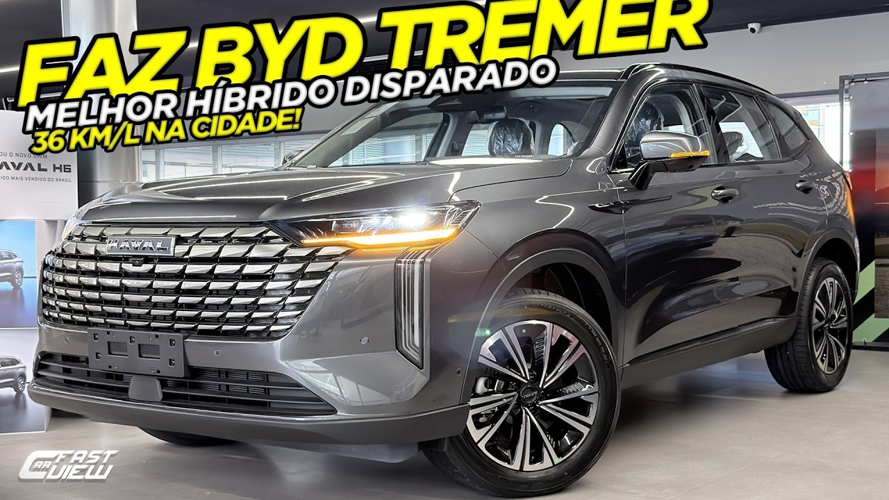 NOVO GWM HAVAL H6 PHEV 19 SUPERA BYD EM TUDO, ATÉ NO PÓS VENDA!  +POTÊNCIA, AUTONOMIA E EQUIPAMENTOS