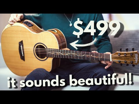 Washburn BTSC40SCE Bella Tono Studio Acoustic Electric Guitar Cutaway image 26