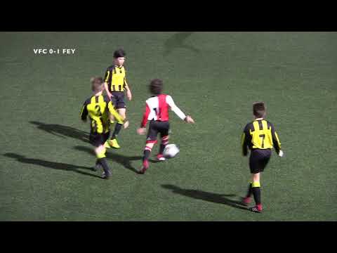 VFC JO13-1 - Feyenoord JO12 1ste helft