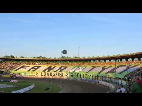 SPAR Falubaz Zielona Góra - Stal Gorzów 50:40 - Oprawa "Fanatycy z lubuskiej stolicy" - 01.06.2014